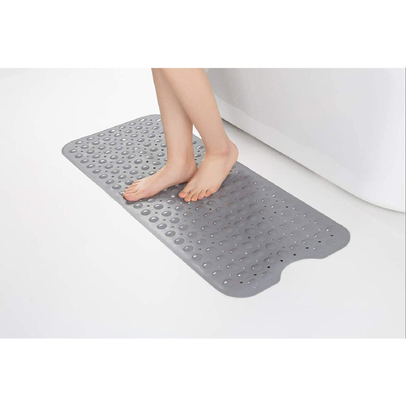 Symple Stuff Rane Polyvinyl Chloride Shower Mat with NonSlip Backing